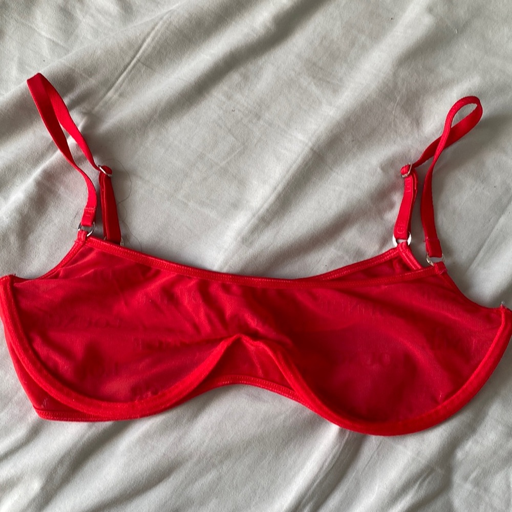Lounge Underwear Bold Mesh Bra